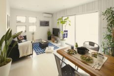 シンプル広々空間